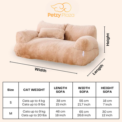 PetzyPlaza™ Luxury Cat Sofa